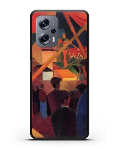 Чехол Канатоходец (Маке Август) силиконовый для Xiaomi Poco X4 GT