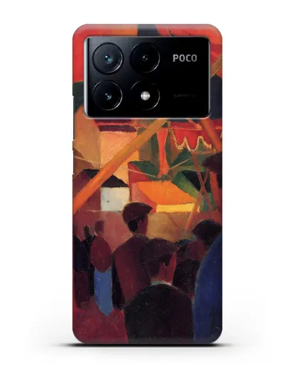 Чехол Канатоходец (Маке Август) силиконовый для Xiaomi Poco X6 Pro