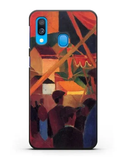 Чехол Канатоходец (Маке Август) силиконовый для Samsung Galaxy A40 [SM-A405F]