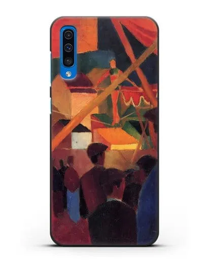 Чехол Канатоходец (Маке Август) силиконовый для Samsung Galaxy A50