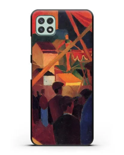 Чехол Канатоходец (Маке Август) силиконовый для Samsung Galaxy A22 [SM-A225F]