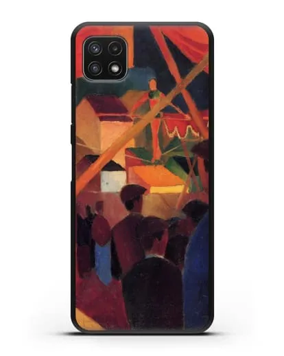 Чехол Канатоходец (Маке Август) силиконовый для Samsung Galaxy A22s [A226B]