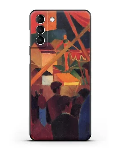 Чехол Канатоходец (Маке Август) силиконовый для Samsung Galaxy S22 Plus