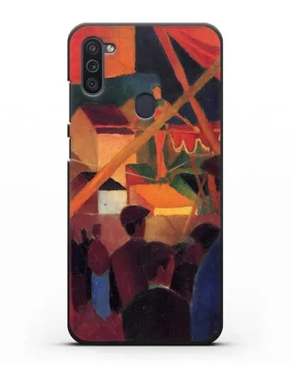 Чехол Канатоходец (Маке Август) силиконовый для Samsung Galaxy M11 [SM-M115F]