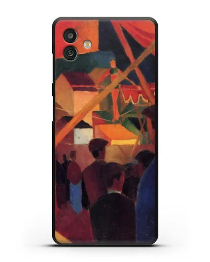 Чехол Канатоходец (Маке Август) силиконовый для Samsung Galaxy M13 [SM-M135]