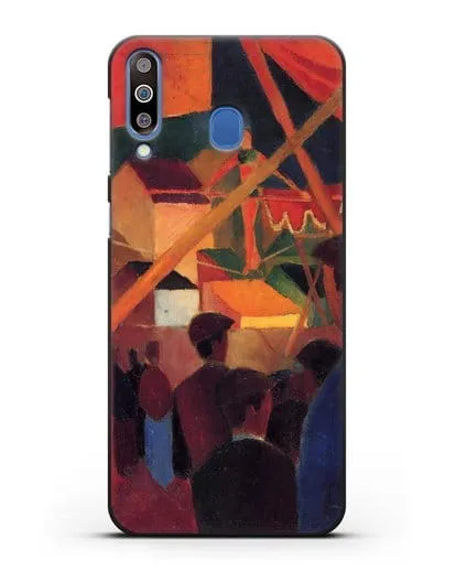 Чехол Канатоходец (Маке Август) силиконовый для Samsung Galaxy M30 [SM-M305F]