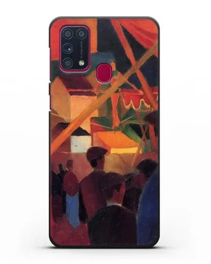 Чехол Канатоходец (Маке Август) силиконовый для Samsung Galaxy M31 [SM-M315F]