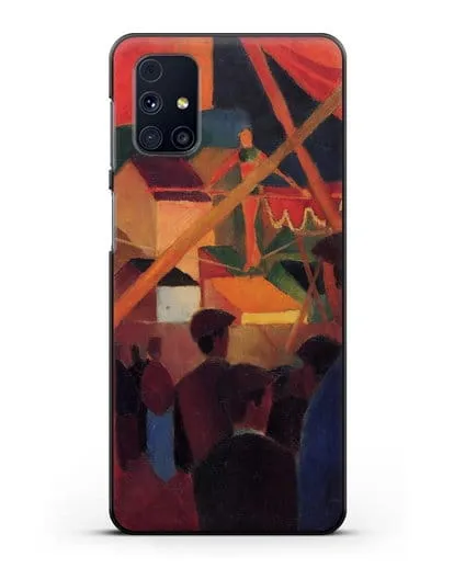 Чехол Канатоходец (Маке Август) силиконовый для Samsung Galaxy M51 [SM-M515F]