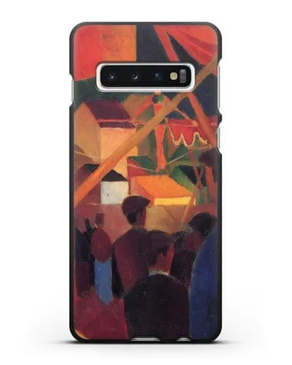 Чехол Канатоходец (Маке Август) силиконовый для Samsung Galaxy S10 Plus [SM-G975F]