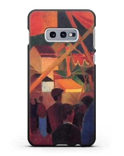 Чехол Канатоходец (Маке Август) силиконовый для Samsung Galaxy S10e [SM-G970F]