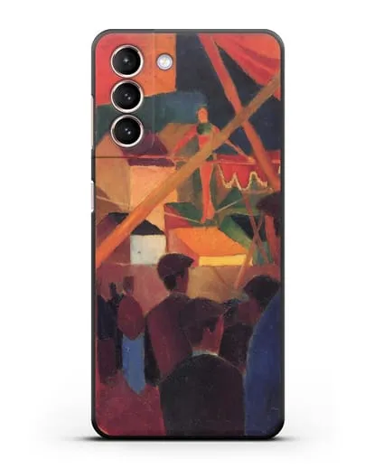 Чехол Канатоходец (Маке Август) силиконовый для Samsung Galaxy S21 FE [G990B]