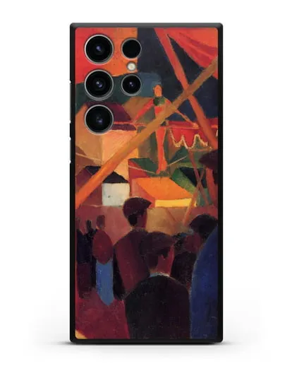 Чехол Канатоходец (Маке Август) силиконовый для Samsung Galaxy S23 Ultra [SM-S918]