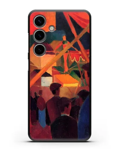 Чехол Канатоходец (Маке Август) силиконовый для Samsung Galaxy S24