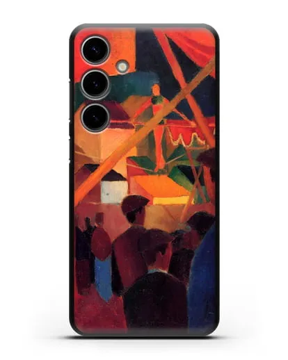 Чехол Канатоходец (Маке Август) силиконовый для Samsung Galaxy S24 Plus