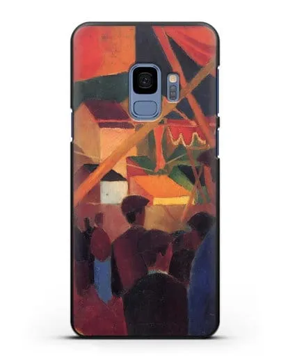 Чехол Канатоходец (Маке Август) силиконовый для Samsung Galaxy S9 [SM-G960F]