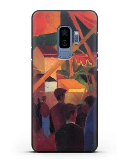 Чехол Канатоходец (Маке Август) силиконовый для Samsung Galaxy S9 Plus [SM-G965F]