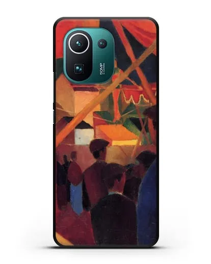 Чехол Канатоходец (Маке Август) силиконовый для Xiaomi Mi 11 Pro