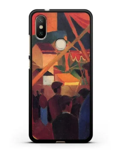 Чехол Канатоходец (Маке Август) силиконовый для Xiaomi Mi A2