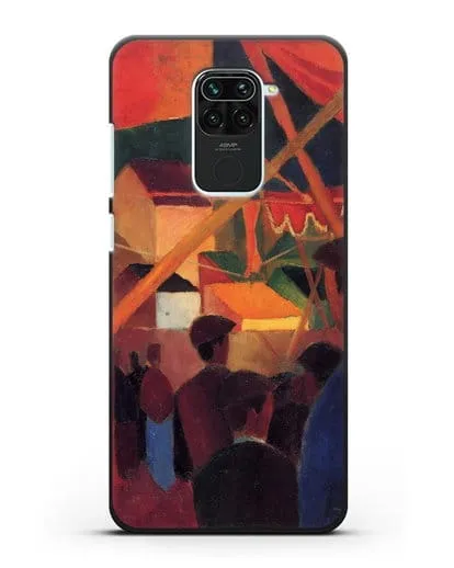 Чехол Канатоходец (Маке Август) силиконовый для Xiaomi Redmi 10X