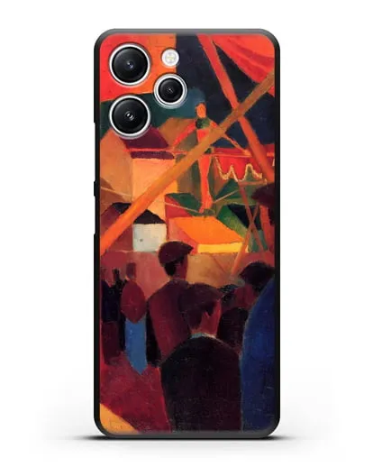 Чехол Канатоходец (Маке Август) силиконовый для Xiaomi Redmi 12