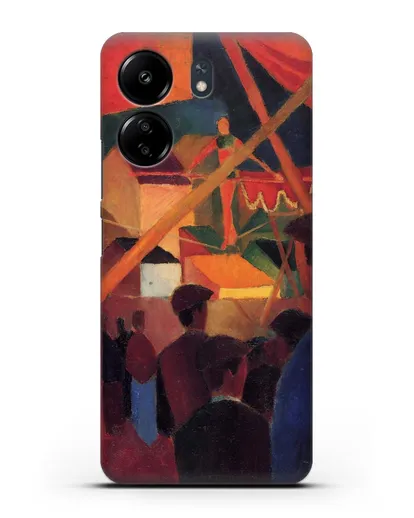 Чехол Канатоходец (Маке Август) силиконовый для Xiaomi Redmi 13C