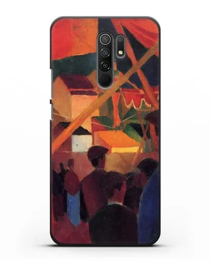 Чехол Канатоходец (Маке Август) силиконовый для Xiaomi Redmi 9