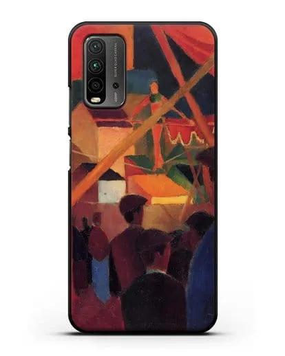 Чехол Канатоходец (Маке Август) силиконовый для Xiaomi Redmi 9T