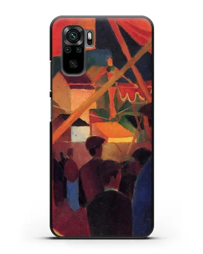 Чехол Канатоходец (Маке Август) силиконовый для Xiaomi Redmi Note 10S