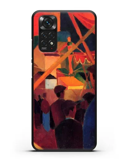 Чехол Канатоходец (Маке Август) силиконовый для Xiaomi Redmi Note 11