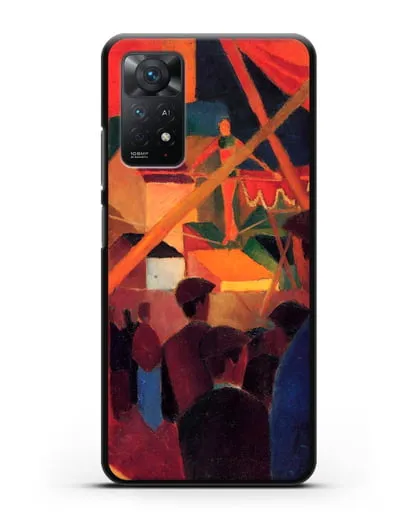 Чехол Канатоходец (Маке Август) силиконовый для Xiaomi Redmi Note 11 Pro