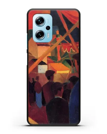 Чехол Канатоходец (Маке Август) силиконовый для Xiaomi Redmi Note 11T Pro