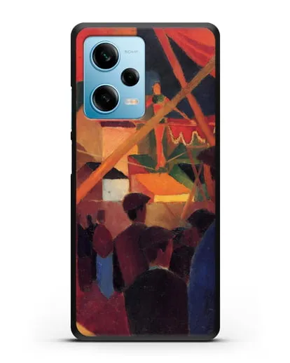 Чехол Канатоходец (Маке Август) силиконовый для Xiaomi Redmi Note 12 5G