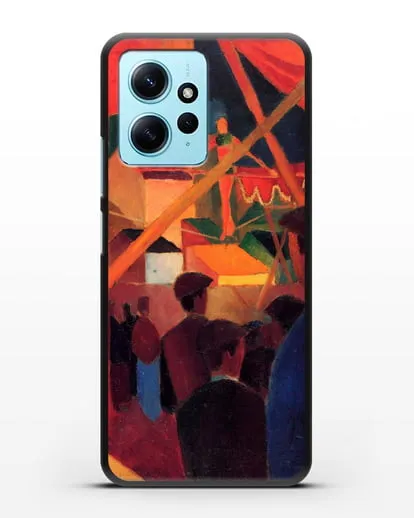 Чехол Канатоходец (Маке Август) силиконовый для Xiaomi Redmi Note 12 4G