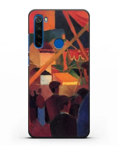 Чехол Канатоходец (Маке Август) силиконовый для Xiaomi Redmi Note 8