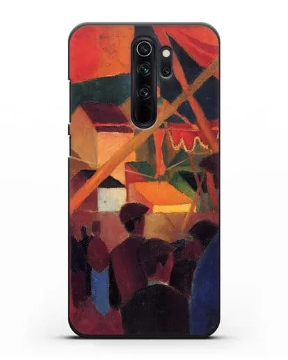 Чехол Канатоходец (Маке Август) силиконовый для Xiaomi Redmi Note 8 Pro