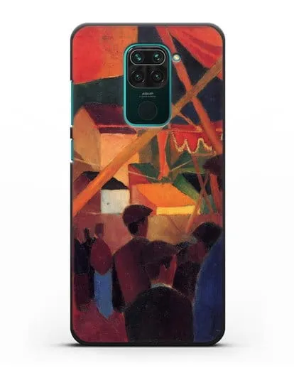 Чехол Канатоходец (Маке Август) силиконовый для Xiaomi Redmi Note 9