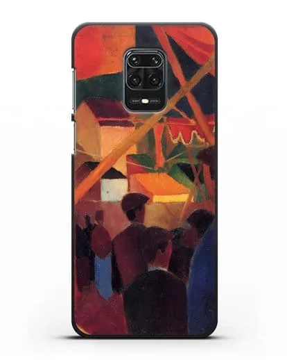 Чехол Канатоходец (Маке Август) силиконовый для Xiaomi Redmi Note 9S