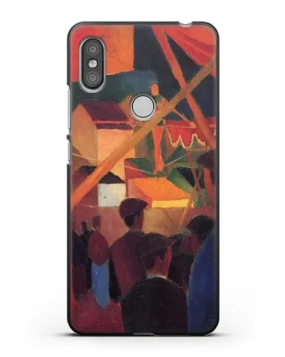 Чехол Канатоходец (Маке Август) силиконовый для Xiaomi Redmi S2