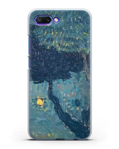 Чехол Коттедж в лесу (Явленский Алексей) силиконовый для Honor 10