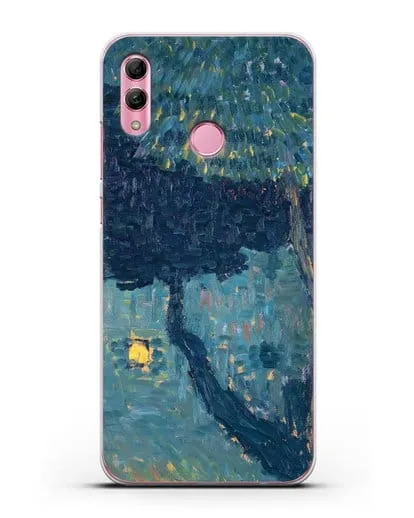 Чехол Коттедж в лесу (Явленский Алексей) силиконовый для Honor 10 Lite