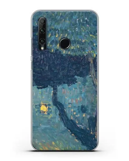 Чехол Коттедж в лесу (Явленский Алексей) силиконовый для Honor 20e