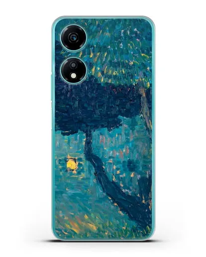 Чехол Коттедж в лесу (Явленский Алексей) силиконовый для Honor X5 Plus