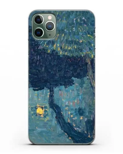 Чехол Коттедж в лесу (Явленский Алексей) силиконовый для iPhone 11 Pro