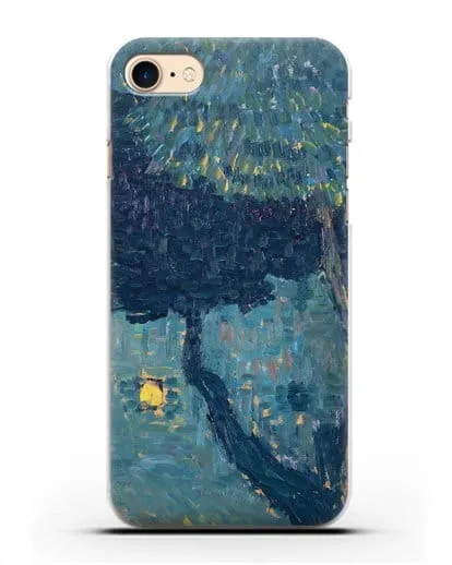 Чехол Коттедж в лесу (Явленский Алексей) силиконовый для iPhone 7