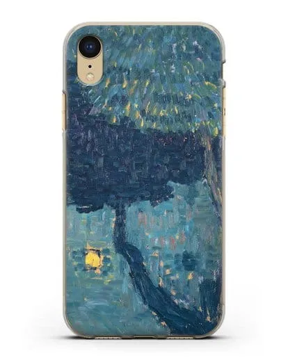 Чехол Коттедж в лесу (Явленский Алексей) силиконовый для iPhone XR