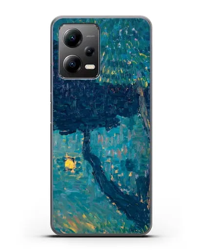 Чехол Коттедж в лесу (Явленский Алексей) силиконовый для Xiaomi Poco X5