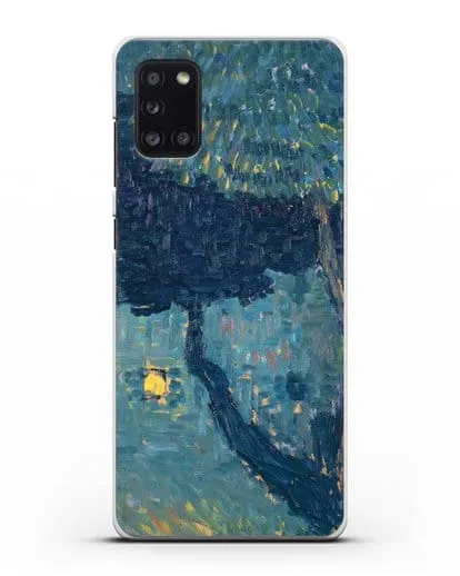 Чехол Коттедж в лесу (Явленский Алексей) силиконовый для Samsung Galaxy A31 [SM-A315F]