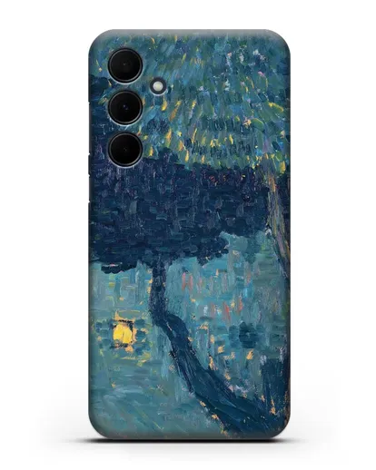 Чехол Коттедж в лесу (Явленский Алексей) силиконовый для Samsung Galaxy A55 [SM-A556]