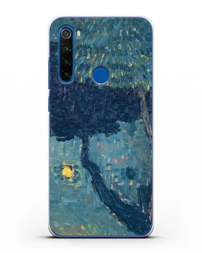 Чехол Коттедж в лесу (Явленский Алексей) силиконовый для Xiaomi Redmi Note 8