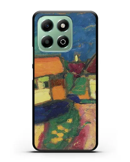 Чехол Ландшафтный этюд - деревенская улица (Явленский Алексей) силиконовый для Honor X6b